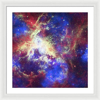 Tarantula Nebula / Art Photo - Framed Print