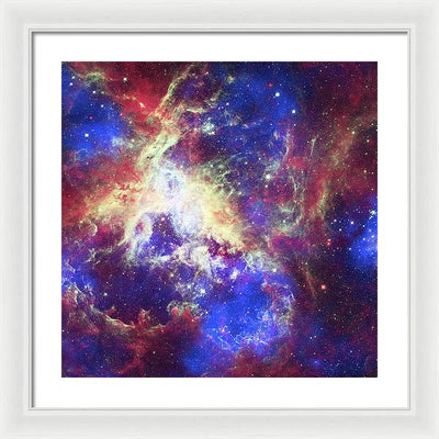 Tarantula Nebula / Art Photo - Framed Print