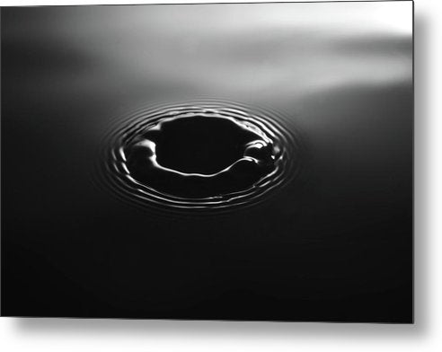 Water Drop / Art Photo - Metal Print