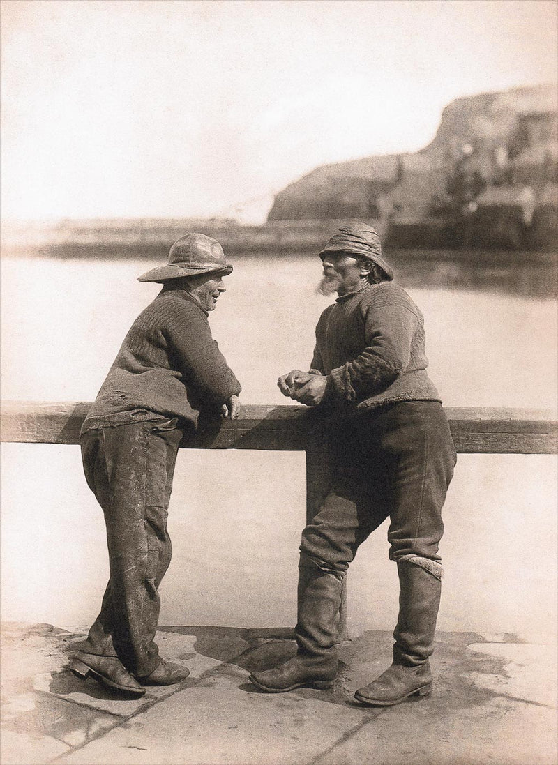 Fishermen on Wharf , at Ease (Seawolfs)