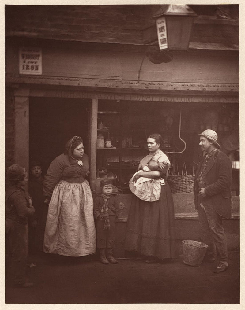 Sufferers from the Floods, London