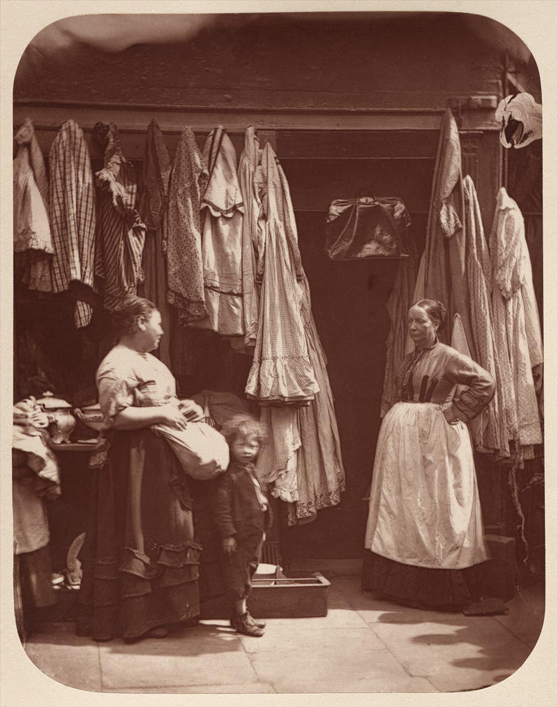 An Old Clothes Shop, Seven Dials, London