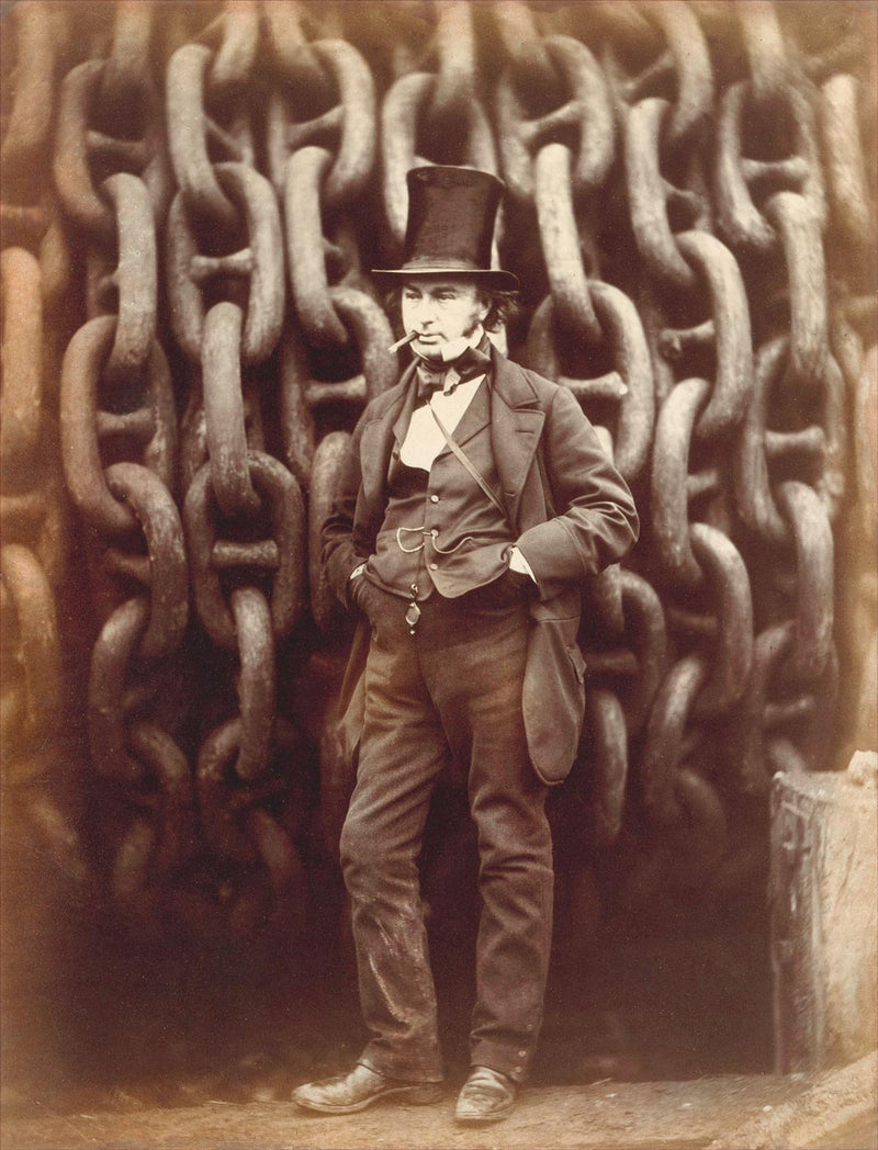 Isambard Kingdom Brunel, Designer and Builder of Railroads, Steamships...