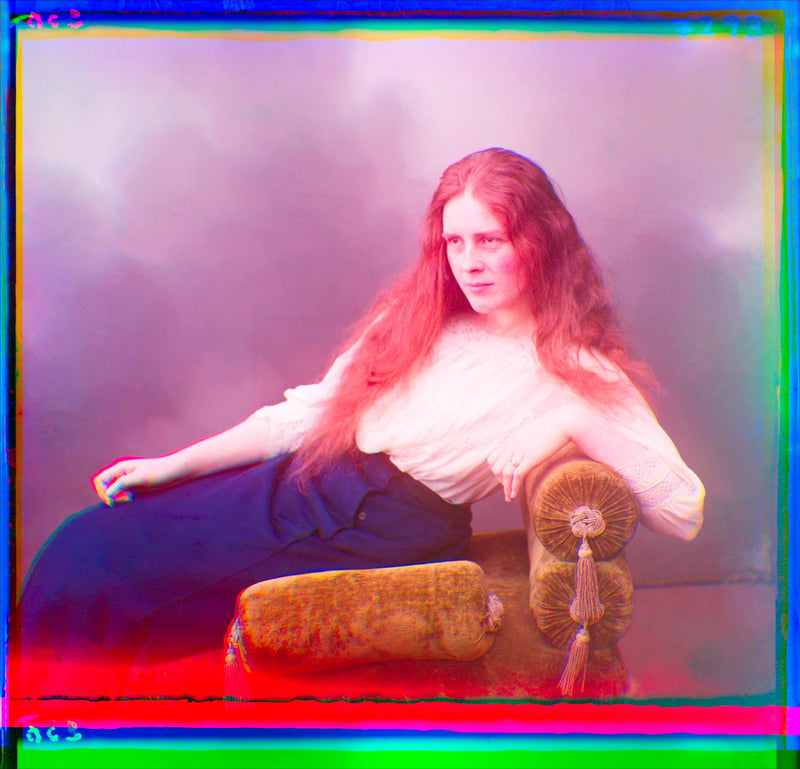 Reclining Red-Haired Woman