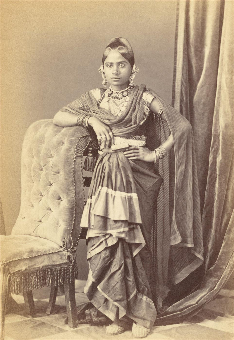Dancing Girl of the Oudh Court of Lucknow, India