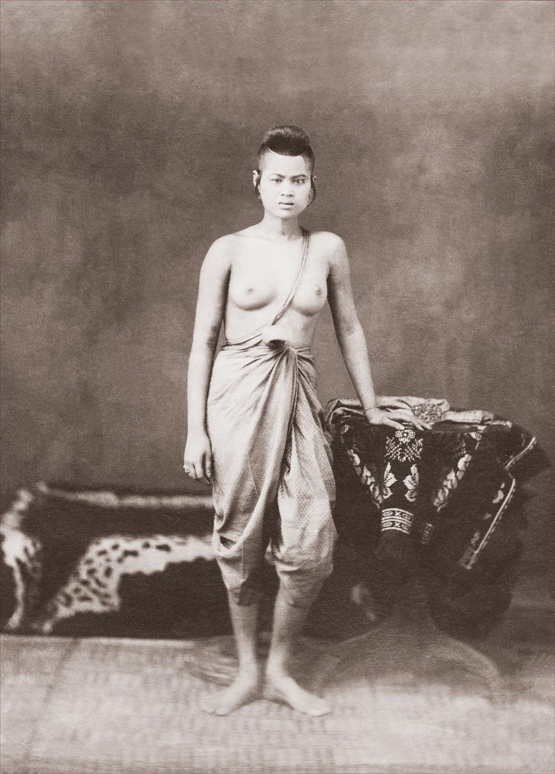 Young Slave, Harem of King Mongkut, Siam 