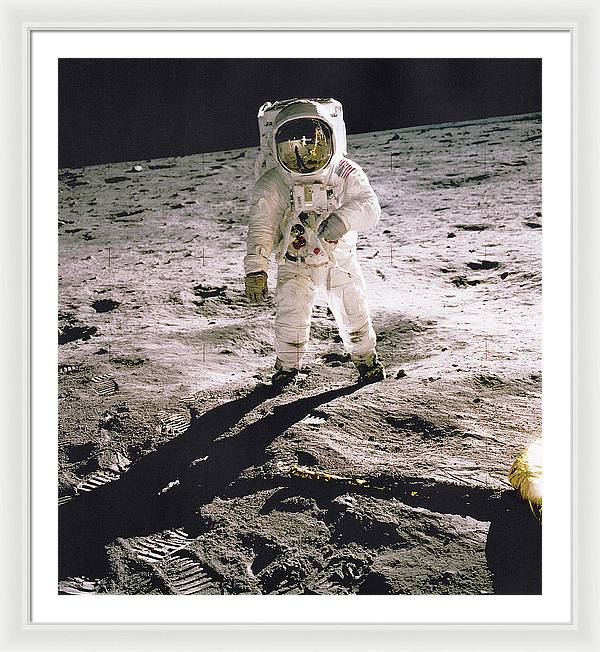 Apollo 11 / Art Photo - Framed Print