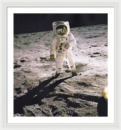 Apollo 11 / Art Photo - Framed Print