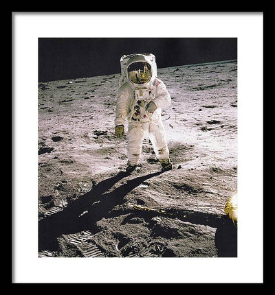 Apollo 11 / Art Photo - Framed Print