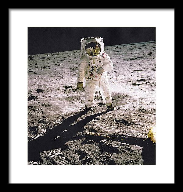 Apollo 11 / Art Photo - Framed Print