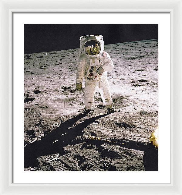 Apollo 11 / Art Photo - Framed Print