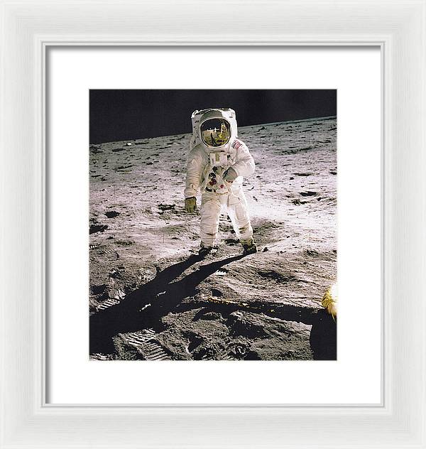 Apollo 11 / Art Photo - Framed Print