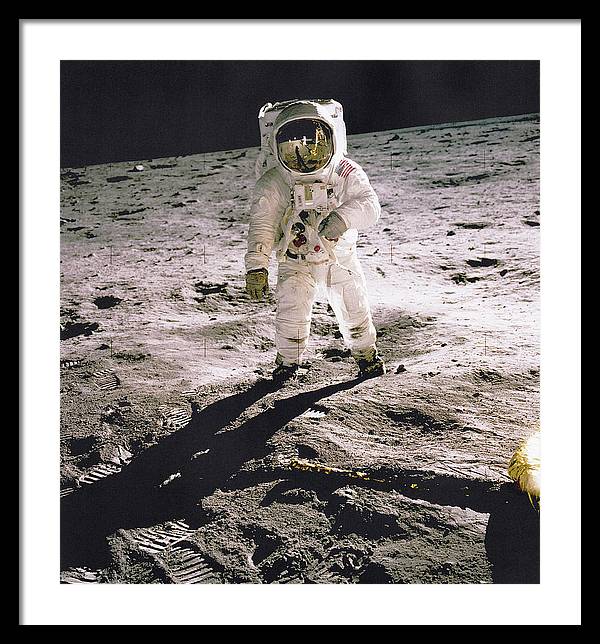 Apollo 11 / Art Photo - Framed Print