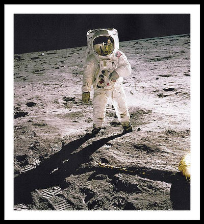 Apollo 11 / Art Photo - Framed Print