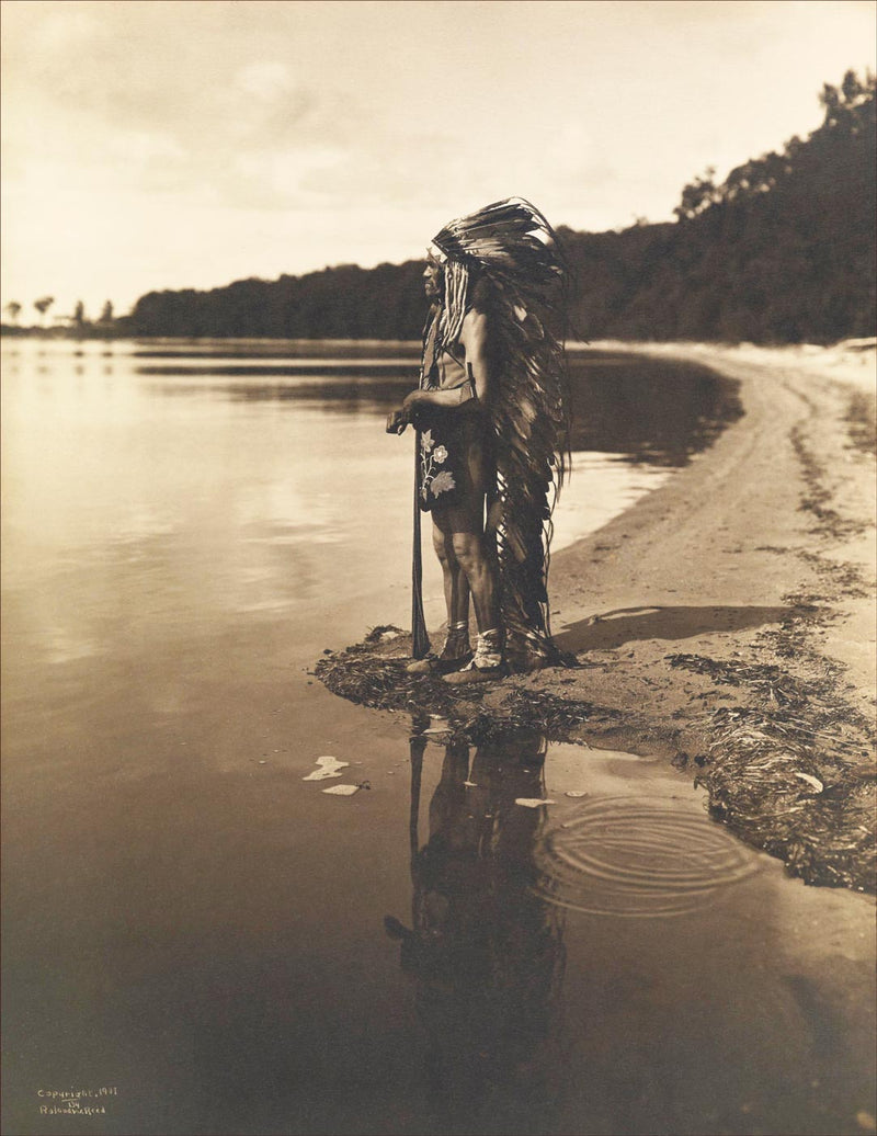 An Ojibway Tribesman, Minnesota