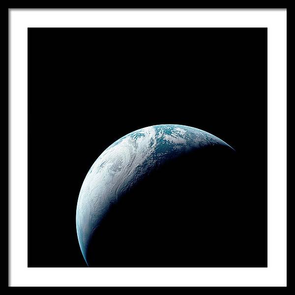 Earth / Art Photo - Framed Print