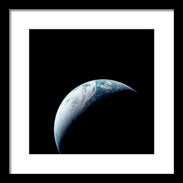 Earth / Art Photo - Framed Print