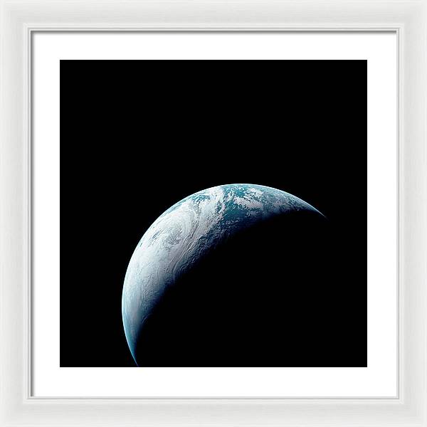 Earth / Art Photo - Framed Print