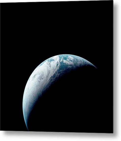 Earth / Art Photo - Metal Print