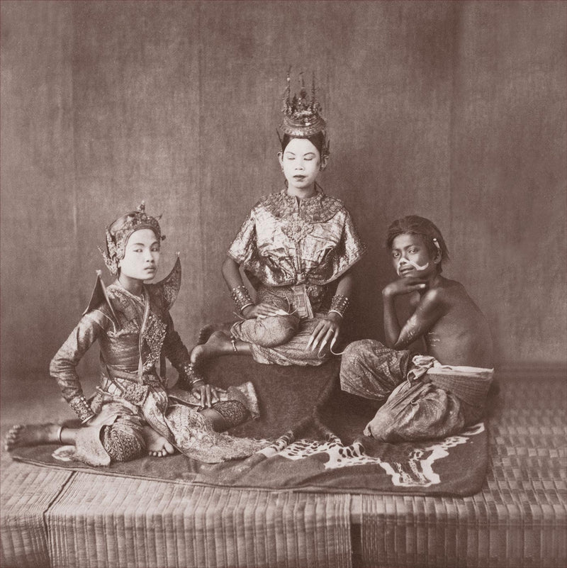 Royal Court Actors, Harem of King Mongkut, Siam