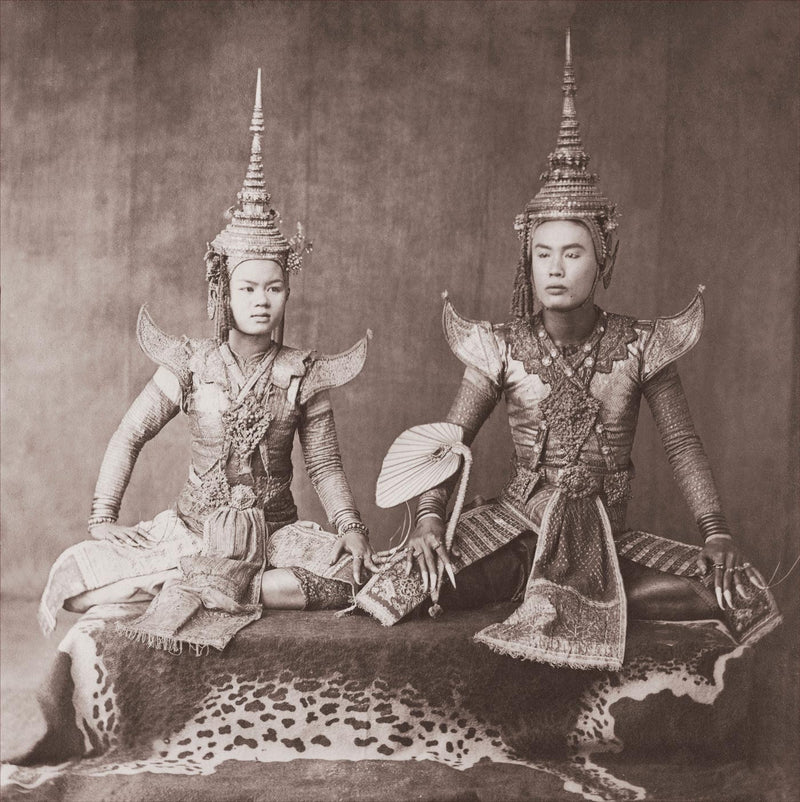 Court Actors, Harem of King Mongkut, Siam