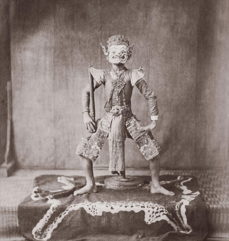 Court Actor, Harem of King Mongkut, Siam