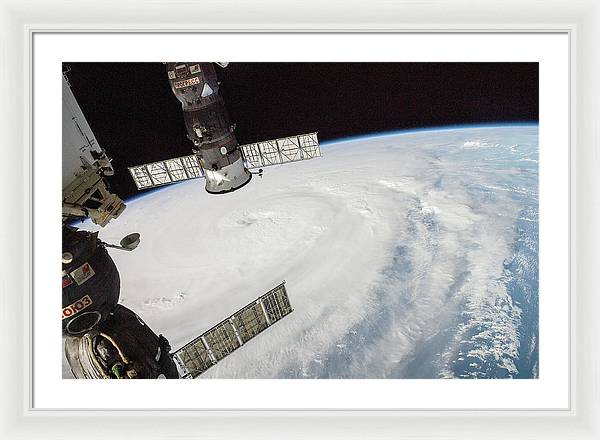 International Space Station / Art Photo - Framed Print