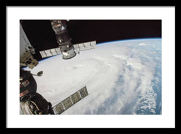 International Space Station / Art Photo - Framed Print