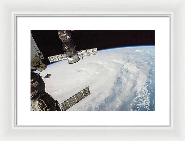 International Space Station / Art Photo - Framed Print