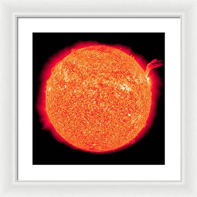 Sun / Art Photo - Framed Print