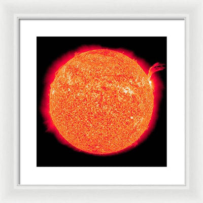 Sun / Art Photo - Framed Print