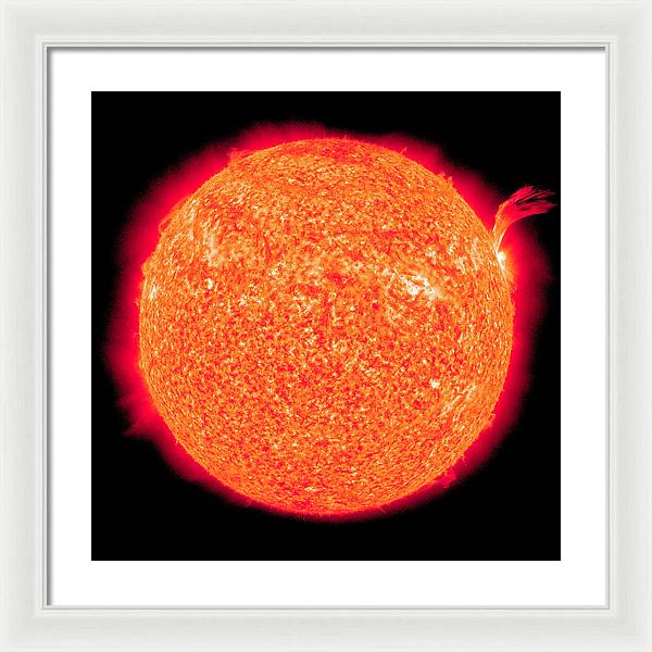 Sun / Art Photo - Framed Print