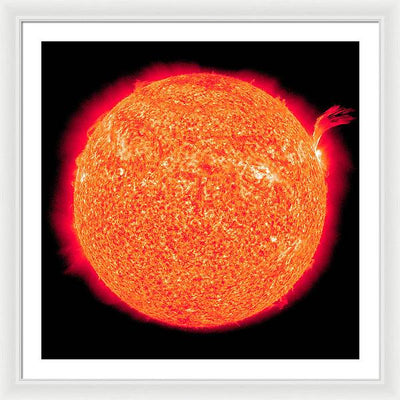 Sun / Art Photo - Framed Print