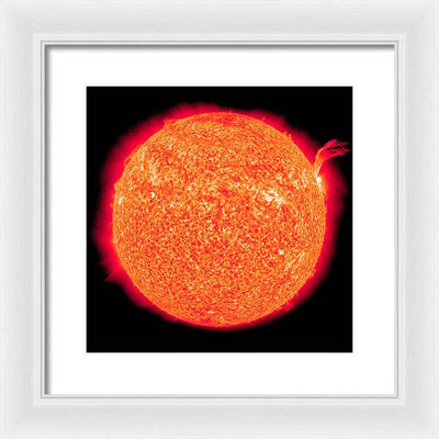 Sun / Art Photo - Framed Print