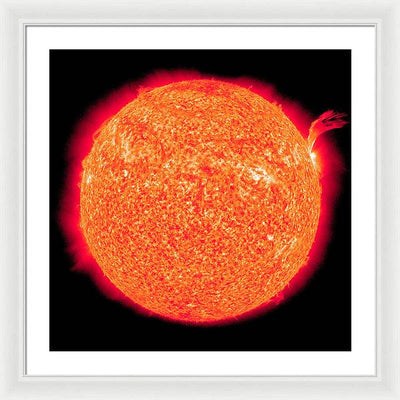 Sun / Art Photo - Framed Print