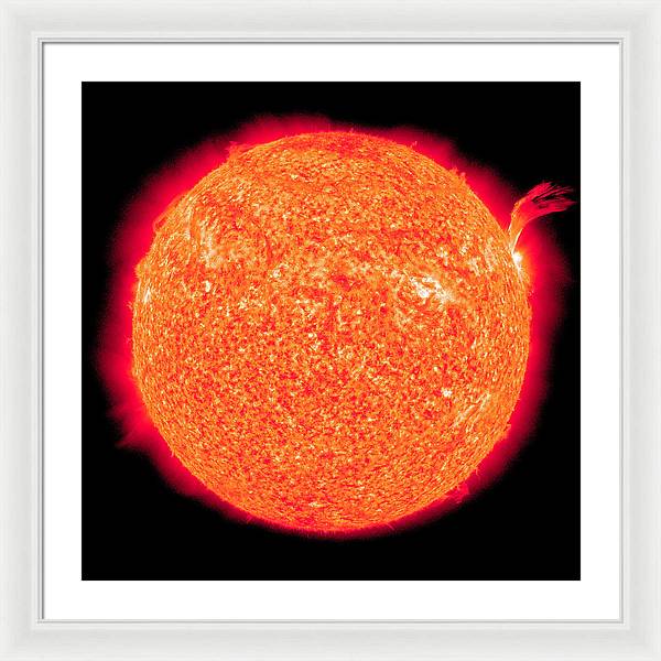 Sun / Art Photo - Framed Print