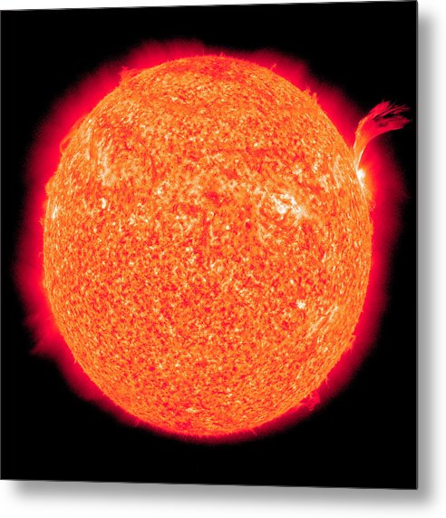 Sun / Art Photo - Metal Print