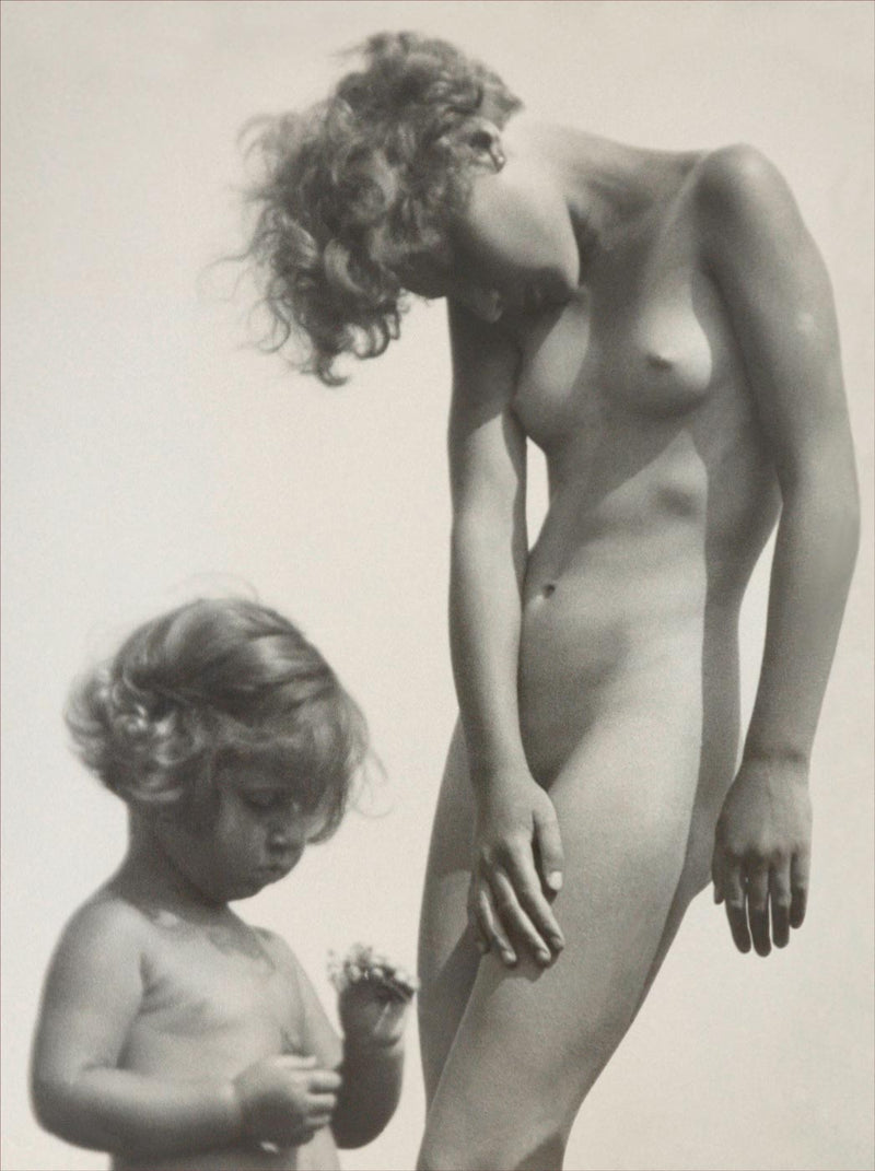 Nude Study: Woman and Child
