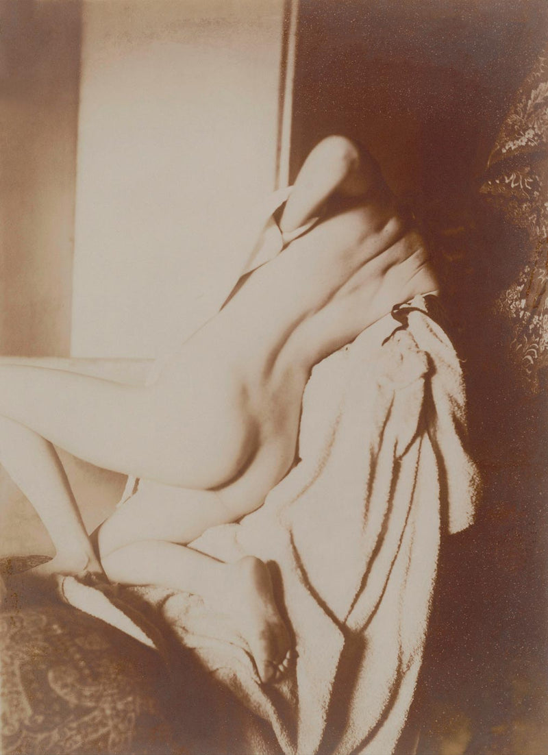 After the Bath, Woman Drying her Back