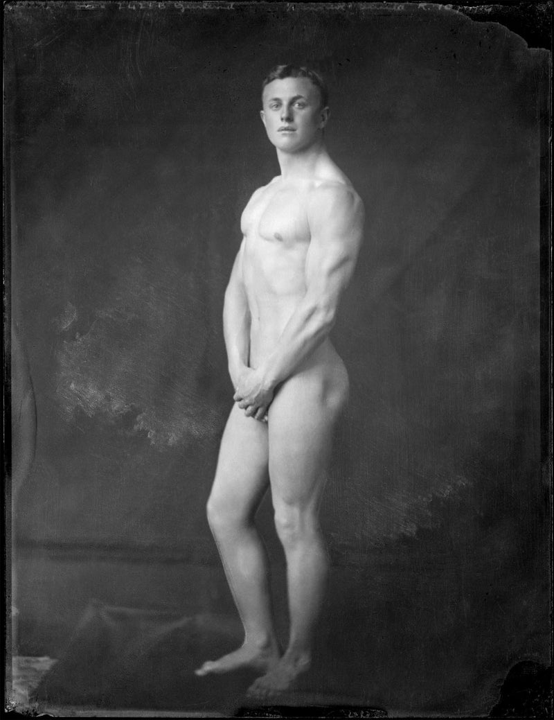 Nude Portrait Of Mr E. H. Garland