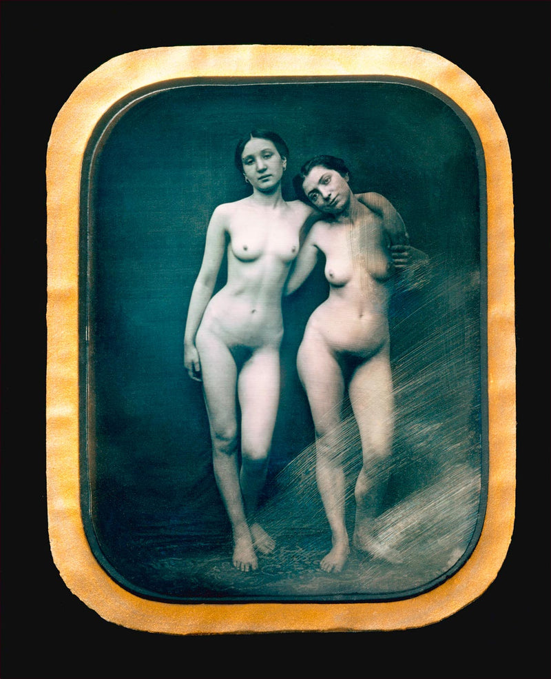 Deux Femmes Nues- Dageurreotype