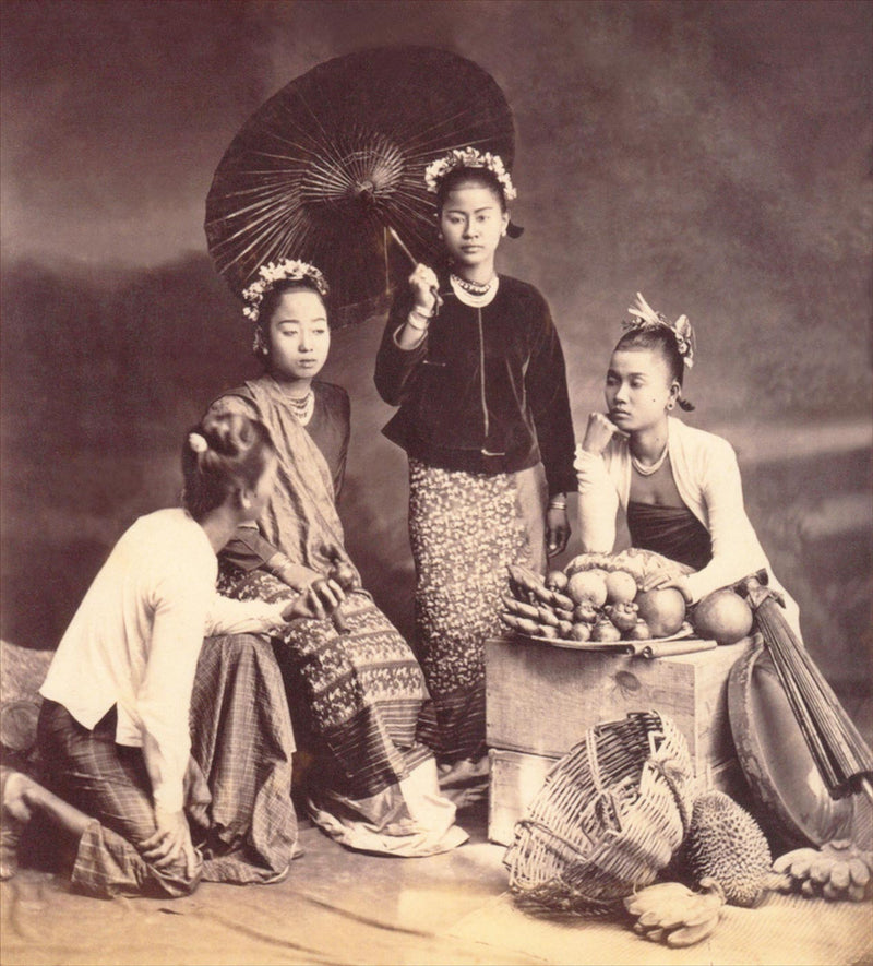 Burmese Fruit Sellers