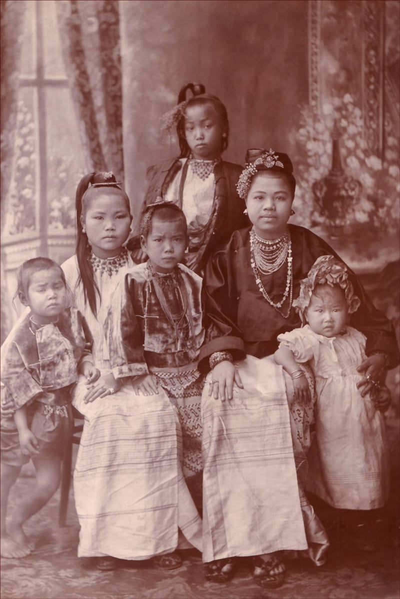 Upper Class Burmese Family