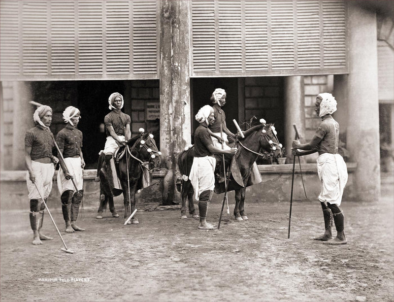 Polo Players, Manipur, India