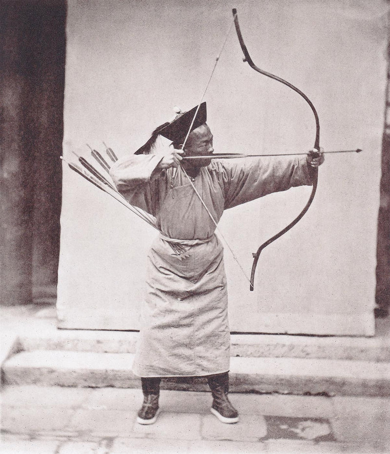 A Manchu Archer, China