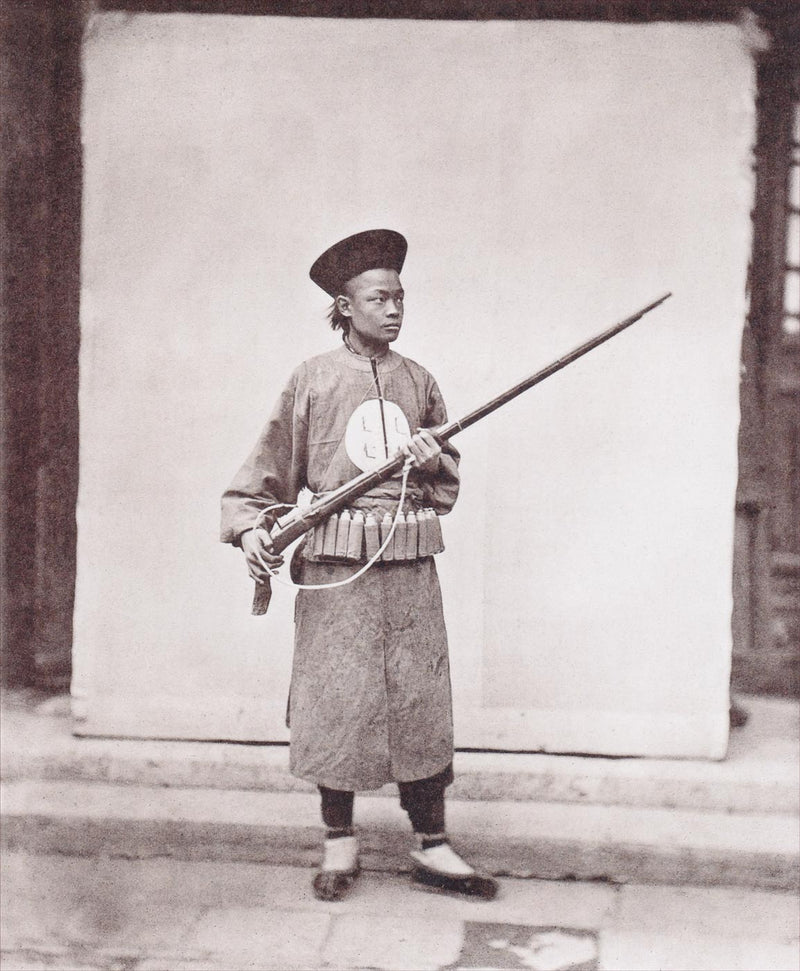 A Manchu Soldier, China
