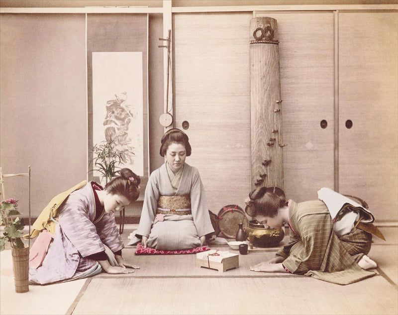 Hand Colored Photography, Japan - the Gift
