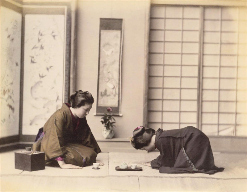 Hand Colored Photography, Japan - Tea Ceremony