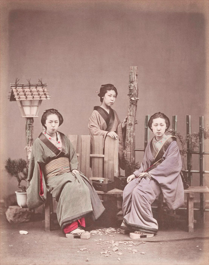 Hand Colored Photography, Japan 