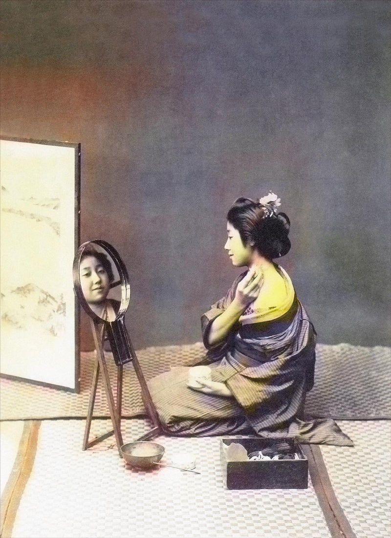 Hand Colored Photography, Japan - Face Care